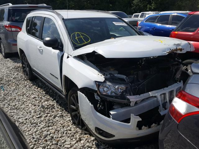 1C4NJCBA2FD296361 - 2015 JEEP COMPASS SP 白色 照片 1