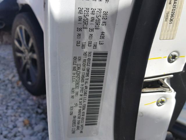 1C4NJCBA2FD296361 - 2015 JEEP COMPASS SP 白色 照片 10