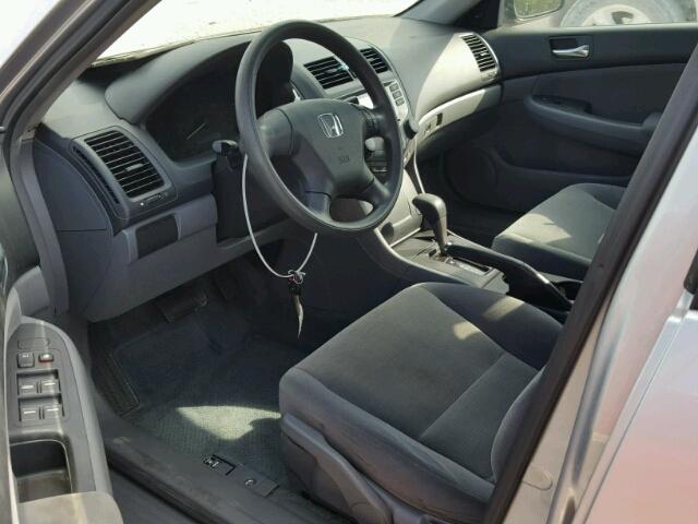 1HGCM56117A189780 - 2007 HONDA ACCORD VAL SILVER photo 9