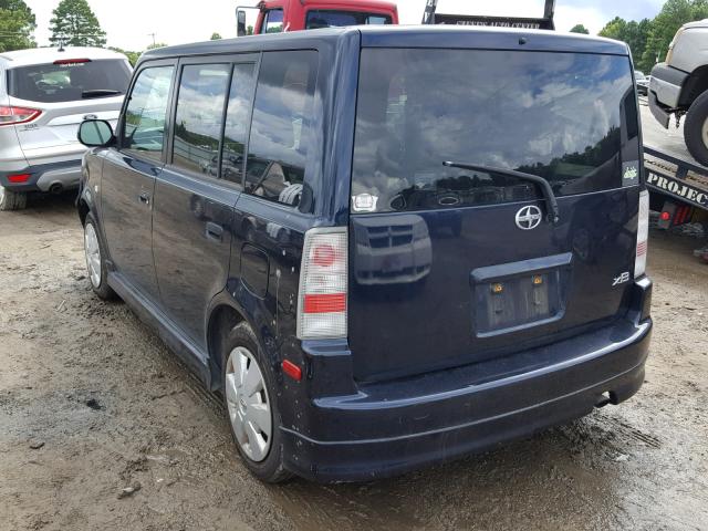 JTLKT324250208894 - 2005 TOYOTA SCION XB Azul foto 3