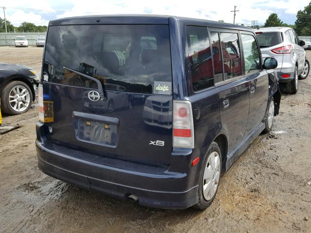 JTLKT324250208894 - 2005 TOYOTA SCION XB Azul foto 4
