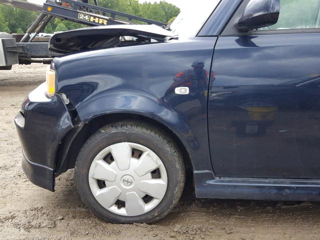 JTLKT324250208894 - 2005 TOYOTA SCION XB Azul foto 9
