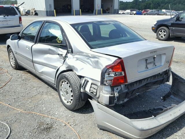 YV1TS94DXY1065902 - 2000 VOLVO S80 SILVER photo 3