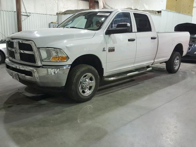 3C6UD5HLXCG163621 - 2012 DODGE RAM 2500 S WHITE photo 2