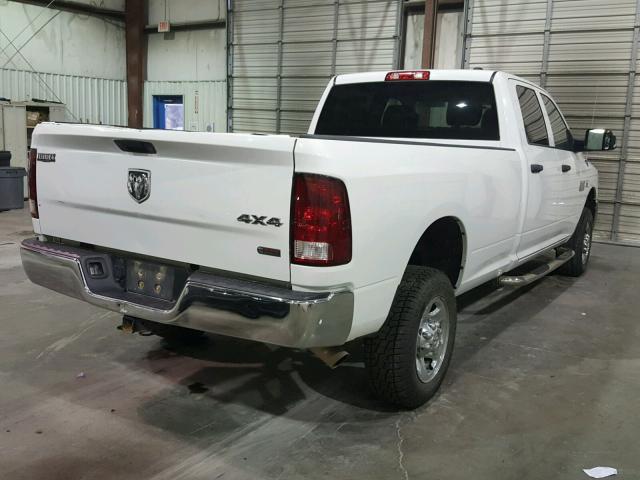 3C6UD5HLXCG163621 - 2012 DODGE RAM 2500 S WHITE photo 4