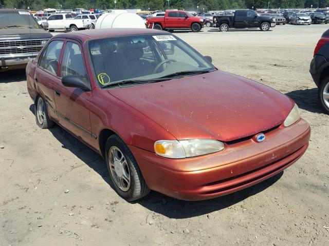 1Y1SK528X1Z407044 - 2001 CHEVROLET GEO PRIZM RED photo 1