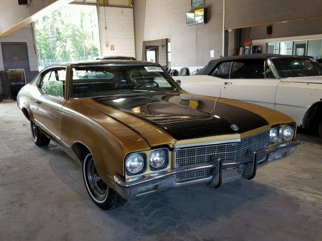 4H37J2G140619 - 1972 BUICK SKYLARK TAN photo 1