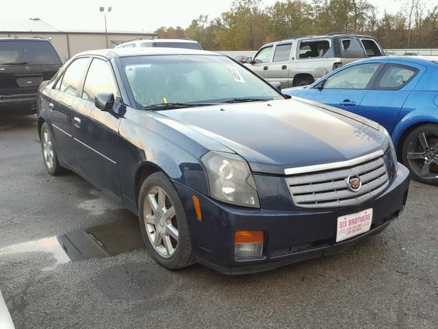 1G6DM577140129458 - 2004 CADILLAC CTS BLUE photo 1