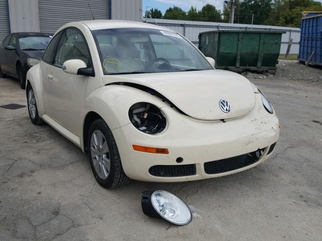 3VWPW31C48M505634 - 2008 VOLKSWAGEN NEW BEETLE 奶油色 照片 1