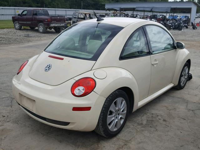 3VWPW31C48M505634 - 2008 VOLKSWAGEN NEW BEETLE 奶油色 照片 4