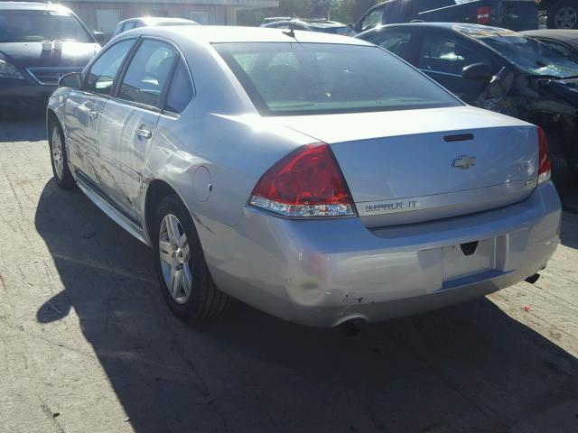 2G1WB5E31E1107793 - 2014 CHEVROLET IMPALA LIM SILVER photo 3