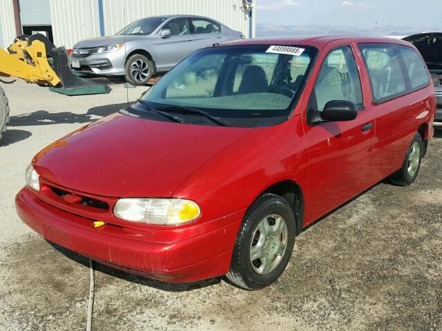 2FMDA51U8TBC41199 - 1996 FORD WINDSTAR W RED photo 2