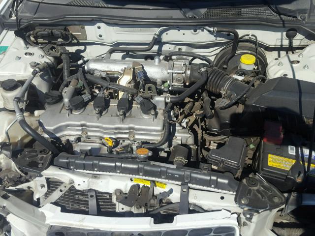 3N1CB51D23L698174 - 2003 NISSAN SENTRA XE WHITE photo 7