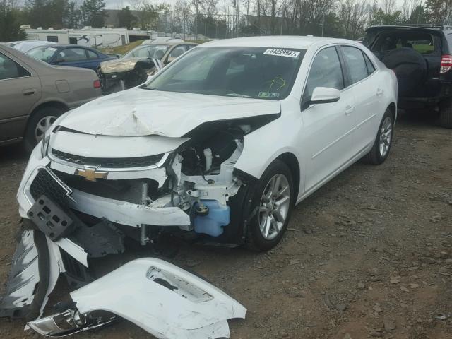 1G11C5SL4FU147982 - 2015 CHEVROLET MALIBU 1LT WHITE photo 2