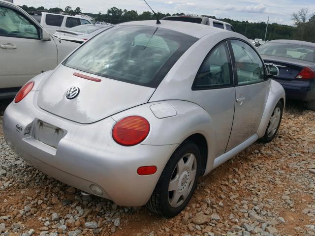 3VWCA21C2XM472221 - 1999 VOLKSWAGEN NEW BEETLE Gümüş foto 4