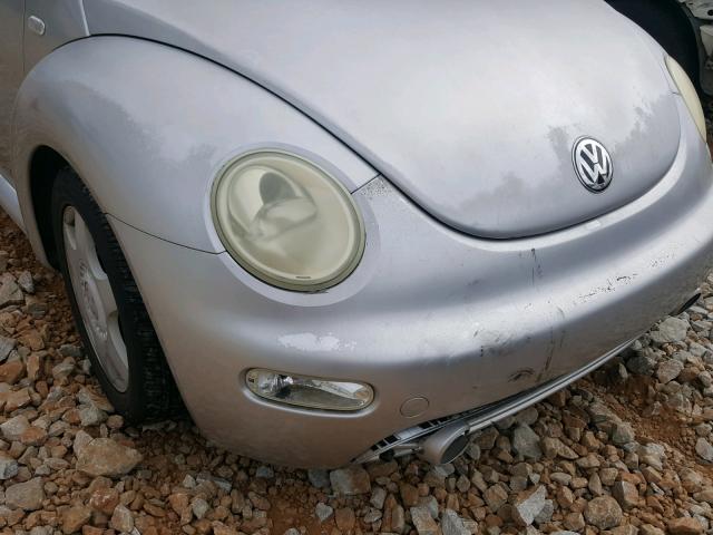 3VWCA21C2XM472221 - 1999 VOLKSWAGEN NEW BEETLE Gümüş foto 9