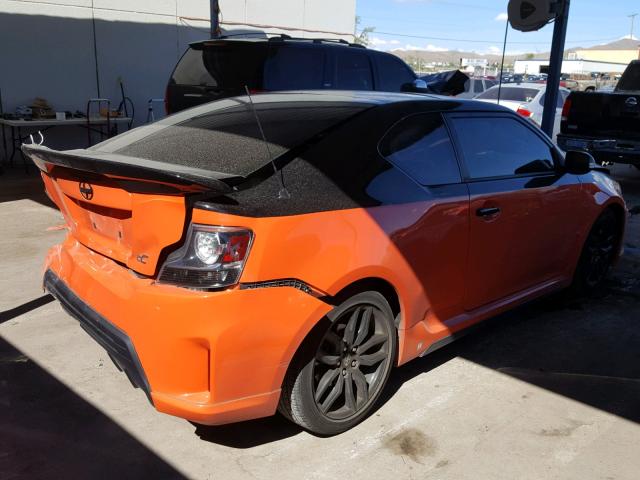 JTKJF5C76FJ006762 - 2015 TOYOTA SCION TC 双色 照片 4