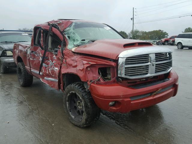 1D7HU18208S538593 - 2008 DODGE RAM 1500 S BURGUNDY photo 1