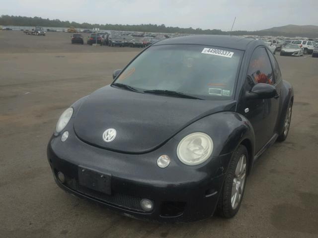 3VWFE21C92M436942 - 2002 VOLKSWAGEN NEW BEETLE 黑色 照片 2