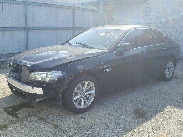 WBA5A7C55ED612260 - 2014 BMW 528 XI BLACK photo 2