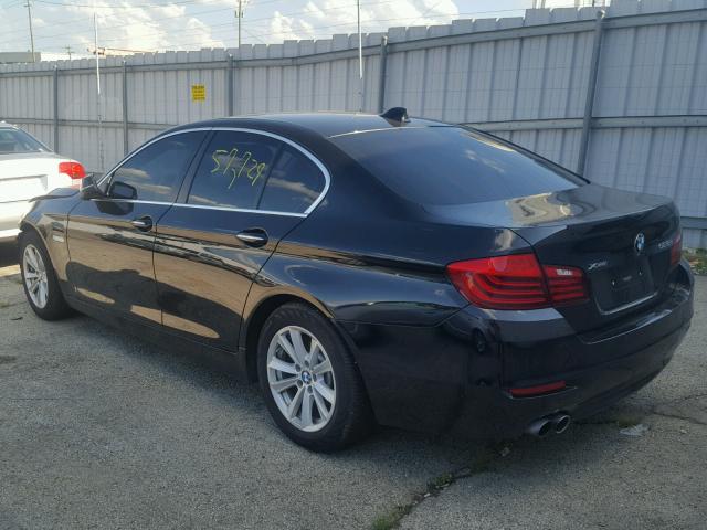 WBA5A7C55ED612260 - 2014 BMW 528 XI BLACK photo 3