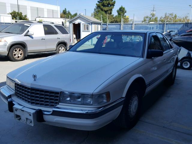 1G6KS53B3NU827393 - 1992 CADILLAC SEVILLE WHITE photo 2