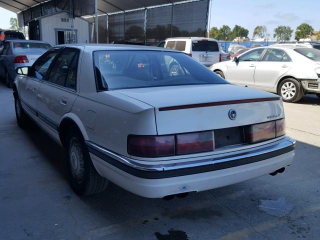 1G6KS53B3NU827393 - 1992 CADILLAC SEVILLE WHITE photo 3