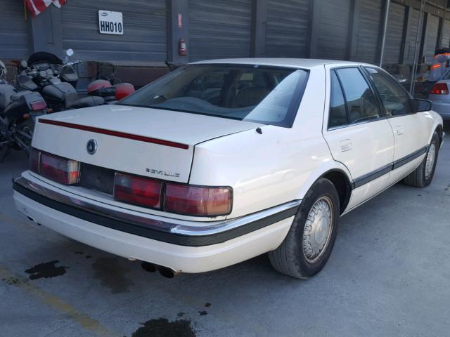 1G6KS53B3NU827393 - 1992 CADILLAC SEVILLE WHITE photo 4