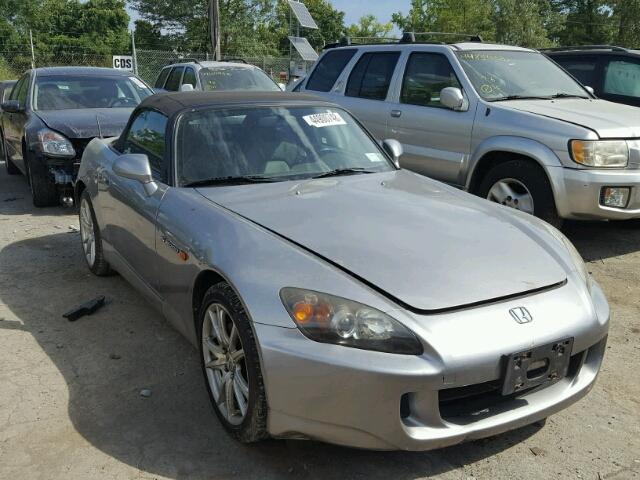 JHMAP21484T002174 - 2004 HONDA S2000 SILVER photo 1