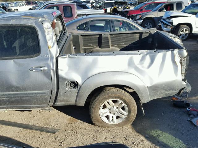 5TBDT44126S524624 - 2006 TOYOTA TUNDRA DOU SILVER photo 9