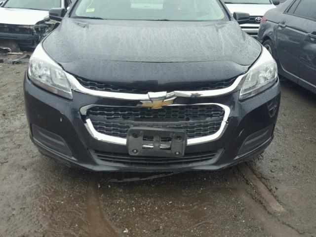 1G11B5SLXEF253360 - 2014 CHEVROLET MALIBU LS შავი ფოტო 9