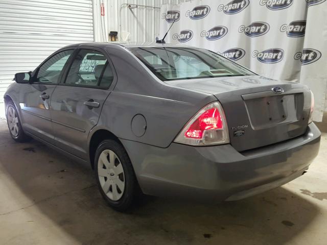 3FAHP06Z87R210687 - 2007 FORD FUSION GRAY photo 3