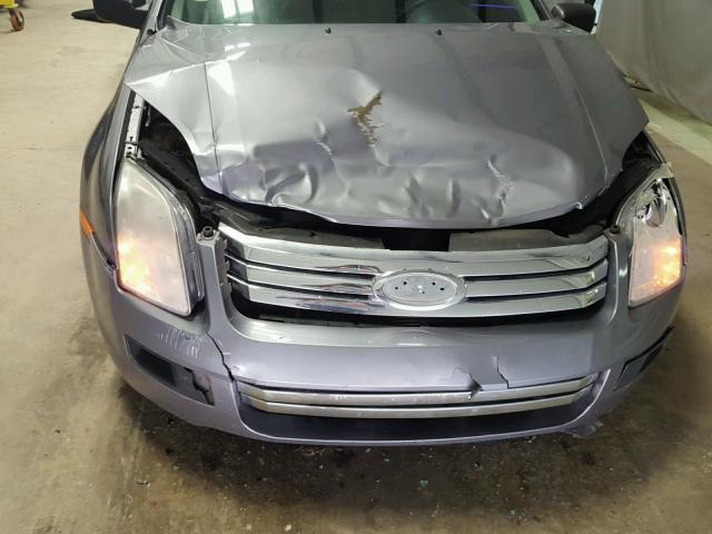 3FAHP06Z87R210687 - 2007 FORD FUSION GRAY photo 9