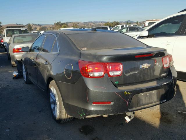 1G11E5SL6EF283415 - 2014 CHEVROLET MALIBU 2LT BLACK photo 3