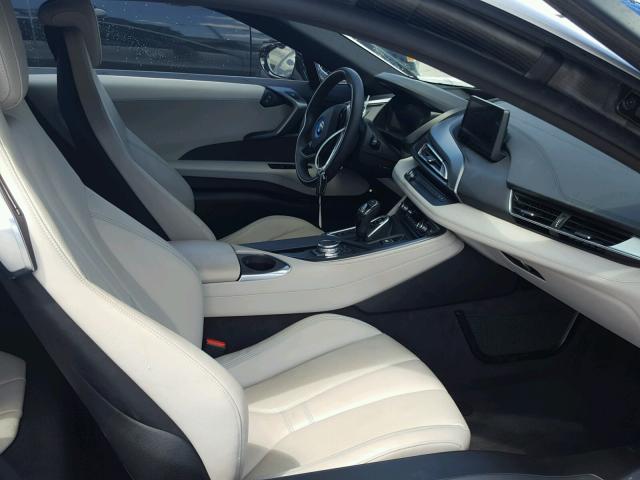 WBY2Z2C51FV392370 - 2015 BMW I8 WHITE photo 5