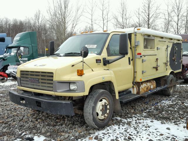 1GDJ5C1G79F410447 - 2009 GMC C5500 C5C0 YELLOW photo 2