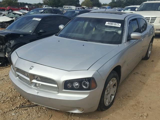 2B3KA53H16H340641 - 2006 DODGE CHARGER R/ SILVER photo 2