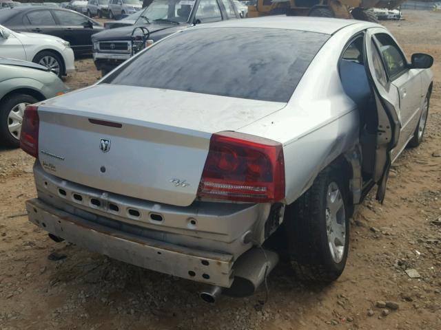 2B3KA53H16H340641 - 2006 DODGE CHARGER R/ SILVER photo 4