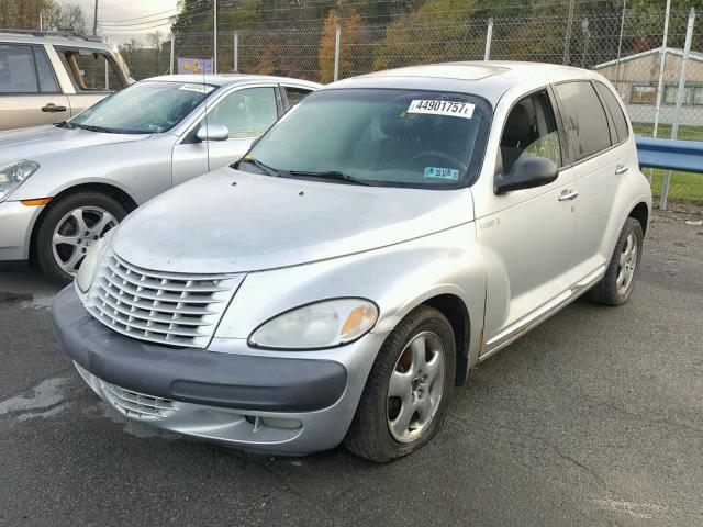 3C8FY4BBX1T293465 - 2001 CHRYSLER PT CRUISER SILVER photo 2