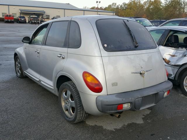 3C8FY4BBX1T293465 - 2001 CHRYSLER PT CRUISER SILVER photo 3