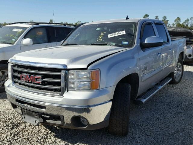 3GTRCVE0XAG129249 - 2010 GMC SIERRA C15 SILVER photo 2