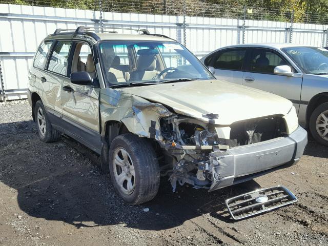 JF1SG63683H753973 - 2003 SUBARU FORESTER 2 TAN photo 1