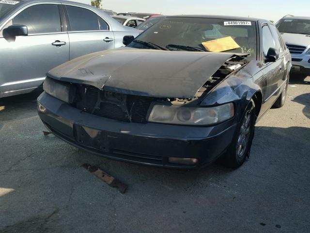 1G6KY5495XU914340 - 1999 CADILLAC SEVILLE BLACK photo 2