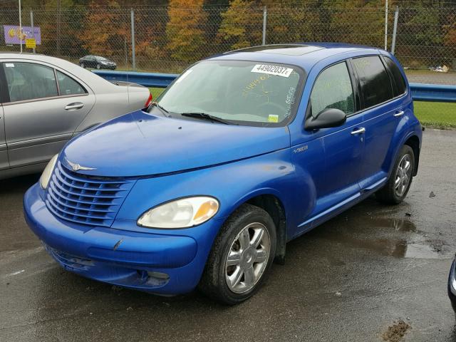 3C8FY68B63T634236 - 2003 CHRYSLER PT CRUISER BLUE photo 2