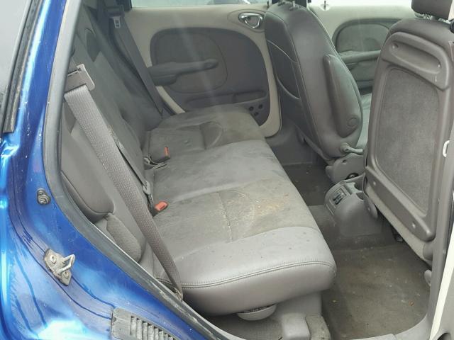 3C8FY68B63T634236 - 2003 CHRYSLER PT CRUISER BLUE photo 6