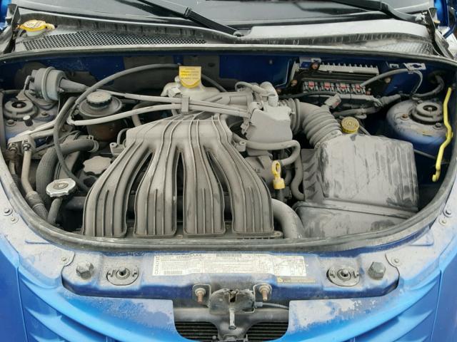 3C8FY68B63T634236 - 2003 CHRYSLER PT CRUISER BLUE photo 7