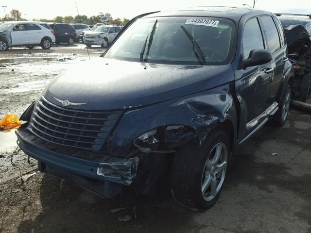 3C8FY4BB51T589428 - 2001 CHRYSLER PT CRUISER BLUE photo 2