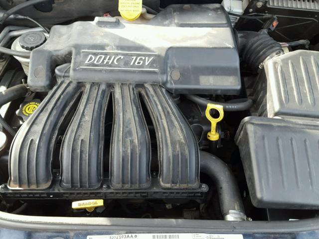 3C8FY4BB51T589428 - 2001 CHRYSLER PT CRUISER BLUE photo 7