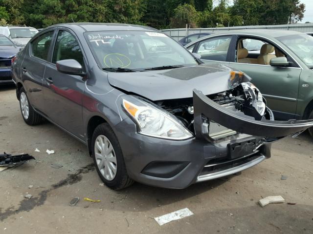 3N1CN7AP0HL852238 - 2017 NISSAN VERSA S CHARCOAL photo 1