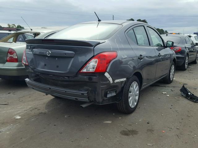 3N1CN7AP0HL852238 - 2017 NISSAN VERSA S CHARCOAL photo 4